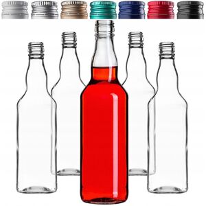 KADAX 100 SZT BUTELKI MONOPOLOWE 500ML 0,5L Z ZAKRĘTKĄ NA BIMBER WÓDKĘ NALEWKI KADAX 100 SZT BUTELKI MONOPOLOWE 500ML 0,5L Z ZAKRĘTKĄ NA BIMBER WÓDKĘ NALEWKI