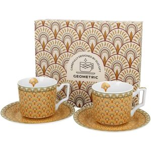 DUO 2 filiżanki espresso ze spodkami SOLIS DUO 2 filiżanki espresso ze spodkami SOLIS