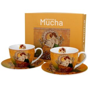 DUO 2 filiżanki zestaw do herbaty Mucha Topaz kobieta DUO 2 filiżanki zestaw do herbaty Mucha Topaz kobieta