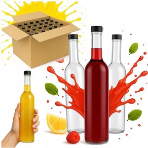Bimberek 20x Butelki FUTURA GPI 500ml z zakrętką + KARTON KRATOWNICA na alkohol Bimberek 20x Butelki FUTURA GPI 500ml z zakrętką + KARTON KRATOWNICA na alkohol
