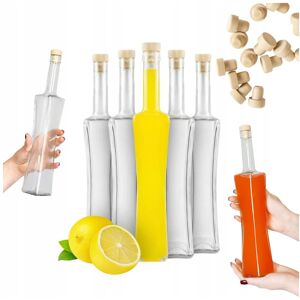 Bimberek 20x BUTELKI szklane MAGNUM QUADRA 500ml na nalewki bimber wino sok 0,5l Bimberek 20x BUTELKI szklane MAGNUM QUADRA 500ml na nalewki bimber wino sok 0,5l
