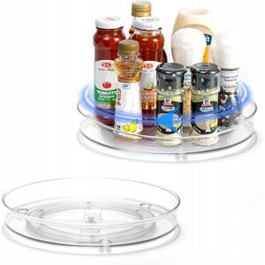 Inny producent 2x STOJAK OBROTOWY KUCHENNY TACA ORGANIZER DO KUCHNI NA PRZYPRAWY OWOCE Inny producent 2x STOJAK OBROTOWY KUCHENNY TACA ORGANIZER DO KUCHNI NA PRZYPRAWY OWOCE