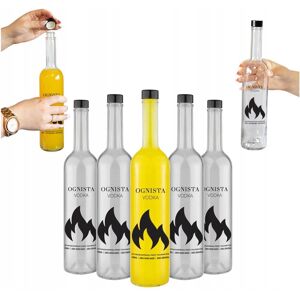 Bimberek 40x Butelki OGNISTA VODKA futura 500ml na wódkę Bimberek 40x Butelki OGNISTA VODKA futura 500ml na wódkę