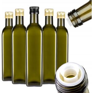 Bimberek 50x Butelki MARASCA 500ml z DOZOWNIKIEM na oliwę Bimberek 50x Butelki MARASCA 500ml z DOZOWNIKIEM na oliwę