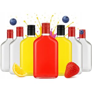 Bimberek 50x Butelki szklane PIERSIÓWKA 350ml + zakrętka na BIMBER Alkohol Wino Bimberek 50x Butelki szklane PIERSIÓWKA 350ml + zakrętka na BIMBER Alkohol Wino
