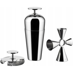 Inny producent ALESSI Zestaw Koktajlowy Stalowy Shaker Jigger Sitko Barowe Inny producent ALESSI Zestaw Koktajlowy Stalowy Shaker Jigger Sitko Barowe