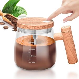 Inny producent AUTOMATYCZNY KUBEK SZKLANY 400ML MIESZAJĄCY Z DREWNIANM UCHWYTEM I POKRYWKĄ Inny producent AUTOMATYCZNY KUBEK SZKLANY 400ML MIESZAJĄCY Z DREWNIANM UCHWYTEM I POKRYWKĄ