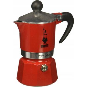 Inny producent Bialetti Rainbow Kawiarka, Czerwony/Srebrny, 30 x 20 x 15 cm Inny producent Bialetti Rainbow Kawiarka, Czerwony/Srebrny, 30 x 20 x 15 cm
