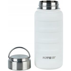 Bidon stalowy biały termiczny na gorące napoje 500 ml Kite Bidon stalowy biały termiczny na gorące napoje 500 ml Kite