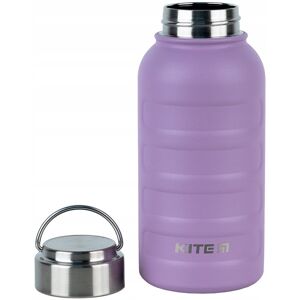 BIDON TERMICZNY STALOWY NA NAPOJE GORĄCE FIOLETOWY 750 ml KITE BIDON TERMICZNY STALOWY NA NAPOJE GORĄCE FIOLETOWY 750 ml KITE