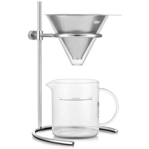 Bodum stacja do parzenia kawy z filtrem stałym Pour Over 0.5 l Chrome Bodum stacja do parzenia kawy z filtrem stałym Pour Over 0.5 l Chrome