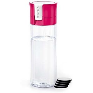 Brita zestaw butelka filtrująca + 4 filtry do wody Microdisk, różowy, 600 ml Brita zestaw butelka filtrująca + 4 filtry do wody Microdisk, różowy, 600 ml