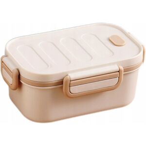 Inny producent BROTDOSE Bento Box 1000ML Wodoszczelny Beżowy dla Dorosłych Inny producent BROTDOSE Bento Box 1000ML Wodoszczelny Beżowy dla Dorosłych