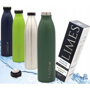 Inny producent Butelka do Picia Limes 8 Ze Stali Nierdzewnej Oliwkowa Zieleń 750 ML Inny producent Butelka do Picia Limes 8 Ze Stali Nierdzewnej Oliwkowa Zieleń 750 ML
