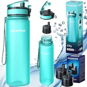 Butelka filtrująca bidon 0,5l miętowa + 3 filtry AQUAPHOR CITY Butelka filtrująca bidon 0,5l miętowa + 3 filtry AQUAPHOR CITY