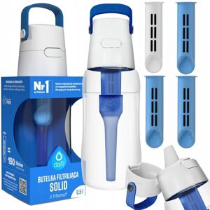 Butelka Filtrująca Dafi Solid Szafir Niebieska 0,5L + 4X Filtr Butelki Butelka Filtrująca Dafi Solid Szafir Niebieska 0,5L + 4X Filtr Butelki