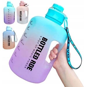 Inny producent BUTELKA NA WODĘ Bidon Motywacja Fitness Siłownia 2L Niebiesko Fioletowa Inny producent BUTELKA NA WODĘ Bidon Motywacja Fitness Siłownia 2L Niebiesko Fioletowa