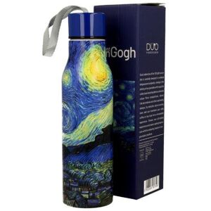 DUO Butelka termiczna do kawy termos Gogh gwiazdy noc DUO Butelka termiczna do kawy termos Gogh gwiazdy noc