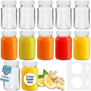 Inny producent BUTELKI SZKLANE 120 ML Z ZAKRĘTKAMI ZESTAW 12 SZTUK Z ETYKIETAMI SZCZELNE Inny producent BUTELKI SZKLANE 120 ML Z ZAKRĘTKAMI ZESTAW 12 SZTUK Z ETYKIETAMI SZCZELNE