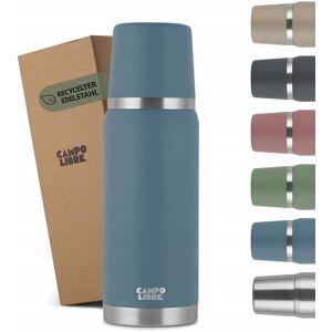 Inny producent CAMPO LIBRE Termos Stalowy 750ml Z Kubkiem Gorący Inny producent CAMPO LIBRE Termos Stalowy 750ml Z Kubkiem Gorący