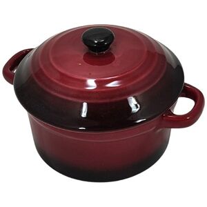 EH Excellent Houseware Ciemnoczerwone Naczynie Do Zapiekania 0.2L Excellent Houseware EH Excellent Houseware Ciemnoczerwone Naczynie Do Zapiekania 0.2L Excellent Houseware