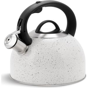 Inny producent CZAJNIK Stalowy MARMURKOWY 2,5l z Gwizdkiem INDUKCJA Gaz Biały 1440W Inny producent CZAJNIK Stalowy MARMURKOWY 2,5l z Gwizdkiem INDUKCJA Gaz Biały 1440W