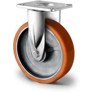 Inny producent Do dużych obciążeń Koła stałe spawany widelec 160mm Poliuretan I2U5 Inny producent Do dużych obciążeń Koła stałe spawany widelec 160mm Poliuretan I2U5