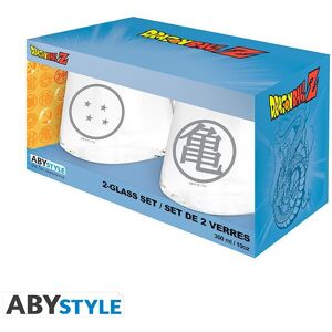 ABYstyle DRAGON BALL - Zestaw 2 szklamek 300 ml - Kame & Dragon ball EUROPE ABYstyle DRAGON BALL - Zestaw 2 szklamek 300 ml - Kame & Dragon ball EUROPE