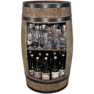 Inny producent Drewniana szafka pojemnik barek beczka minibar stojak na butelki napoje Inny producent Drewniana szafka pojemnik barek beczka minibar stojak na butelki napoje