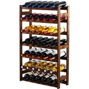 Inny producent Drewniany regał na wino RW-1 42 butelki Brązowy / Wamar-Sosenka Inny producent Drewniany regał na wino RW-1 42 butelki Brązowy / Wamar-Sosenka