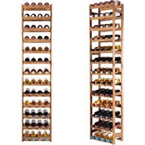 Inny producent Drewniany regał na wino RW-1 52 butelki Brązowy / Wamar-Sosenka Inny producent Drewniany regał na wino RW-1 52 butelki Brązowy / Wamar-Sosenka