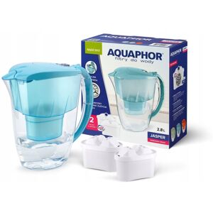 Dzbanek filtrujący Aquaphor Jasper 2,8 l + 2 x Maxfor B25, morski Dzbanek filtrujący Aquaphor Jasper 2,8 l + 2 x Maxfor B25, morski