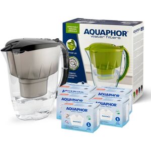 Dzbanek Filtrujący Aquaphor Jasper + 5 Wkładów Maxfor+ B100-25 Dzbanek Filtrujący Aquaphor Jasper + 5 Wkładów Maxfor+ B100-25