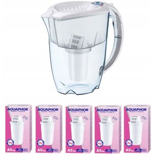Dzbanek filtrujący Aquaphor Prestige 2.8 l z 6 wkładami A5 Mg, biały Dzbanek filtrujący Aquaphor Prestige 2.8 l z 6 wkładami A5 Mg, biały