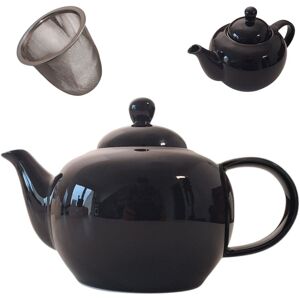 Sokomedica DZBANEK ZAPARZACZ SITKO STALOWE DO HERBATY I ZIÓŁ CZARNY 1L CERAMICZNY Sokomedica DZBANEK ZAPARZACZ SITKO STALOWE DO HERBATY I ZIÓŁ CZARNY 1L CERAMICZNY