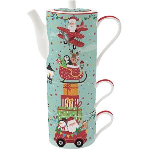 EASYLIFE Easy Life/Nuova R2S, Kpl. Czajniczek +2X Kubek świąteczny Tea For Two - Christmas In Easy Life EASYLIFE Easy Life/Nuova R2S, Kpl. Czajniczek +2X Kubek świąteczny Tea For Two - Christmas In Easy Life