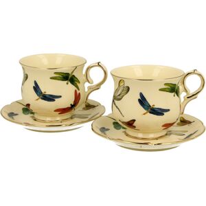 DUO Ecru filiżanki espresso ze spo DUO Ecru filiżanki espresso ze spo