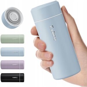 Inny producent EXLLENA Mini Termos 250ml Stalowy Korek Kompaktowy 100% Szczelny Azurblau Inny producent EXLLENA Mini Termos 250ml Stalowy Korek Kompaktowy 100% Szczelny Azurblau