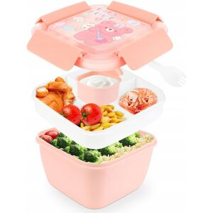 Inny producent FARERKASS Pojemnik Na Lunch Dla Dzieci 1100ml Wodoszczelny Bento Różowy Inny producent FARERKASS Pojemnik Na Lunch Dla Dzieci 1100ml Wodoszczelny Bento Różowy