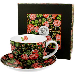 Filiżanka do kawy i herbaty porcelanowa ze spodkiem DUO WZÓR KRAKOWSKI 470 ml Filiżanka do kawy i herbaty porcelanowa ze spodkiem DUO WZÓR KRAKOWSKI 470 ml