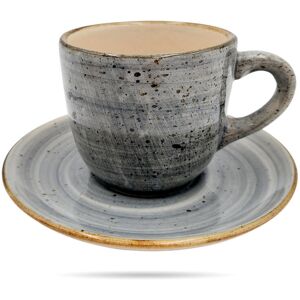 Filiżanka Espresso Bel 100 Ml Szary Kera Ceramika Filiżanka Espresso Bel 100 Ml Szary Kera Ceramika