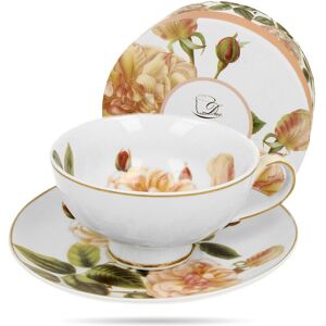 Filiżanka Ze Spodkiem 220 Ml First Lady Gold Porcelana Na Prezent Duo Filiżanka Ze Spodkiem 220 Ml First Lady Gold Porcelana Na Prezent Duo