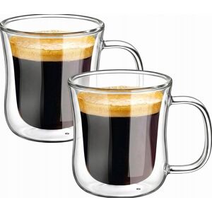 Inny producent FILIŻANKI 120ML 2SZT SZKLANKI KUBKI PODWÓJNE ŚCIANKI BOROKRZEMOWE Inny producent FILIŻANKI 120ML 2SZT SZKLANKI KUBKI PODWÓJNE ŚCIANKI BOROKRZEMOWE