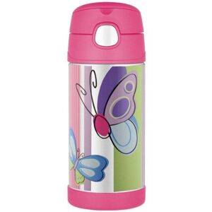 FUNtainer termos dziecięcy ze słomką Thermos - butterfly FUNtainer termos dziecięcy ze słomką Thermos - butterfly
