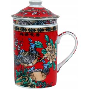 Inny producent GMMH Filiżanka Zaparzacz Do Herbaty Porcelana Motyw Chiński Inny producent GMMH Filiżanka Zaparzacz Do Herbaty Porcelana Motyw Chiński