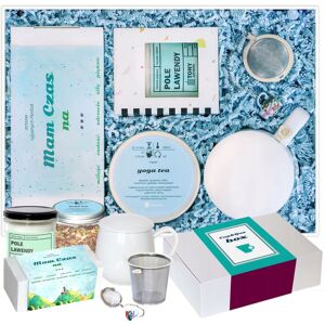 Cup&You Gotowy Zestaw Kosz Prezentowy „Box Mam Czas“ Herbaty Smakowe Kubek Zaparzacz Herbata Ziołowa Świeca Sojowa Prezent Upominek Na Każdą Okazję Dla Mamy.. Cup&You Gotowy Zestaw Kosz Prezentowy „Box Mam Czas“ Herbaty Smakowe Kubek Zaparzacz Herbata Ziołowa Świeca Sojowa Prezent Upominek Na Każdą Okazję Dla Mamy..
