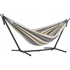 Inny producent HAMAK ZE STELAŻEM DRĄŻKIEM PODWÓJNY 250 x 109 x 104cm do 210kg Inny producent HAMAK ZE STELAŻEM DRĄŻKIEM PODWÓJNY 250 x 109 x 104cm do 210kg