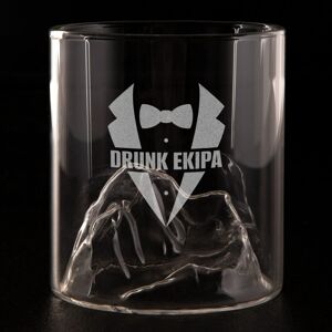 HOMLA Szklanka DRUNK EKIPA 300 ml HOMLA Szklanka DRUNK EKIPA 300 ml