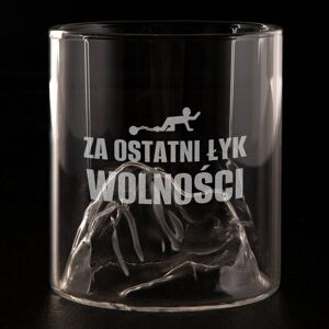HOMLA Szklanka ŁYK WOLNOŚCI 300 ml HOMLA Szklanka ŁYK WOLNOŚCI 300 ml