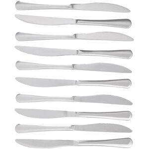 HOMLA Zestaw noży obiadowych VIENNA srebrny 10 szt. 23,2 cm HOMLA Zestaw noży obiadowych VIENNA srebrny 10 szt. 23,2 cm